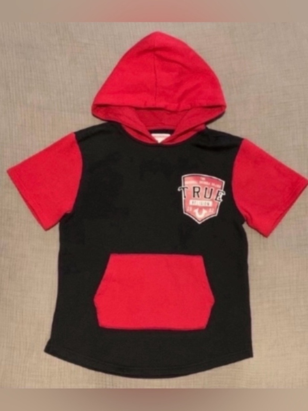 True Religion Kid’s Short Sleeve Hoodie
